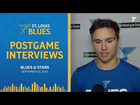 Sept. 20: Postgame Interviews