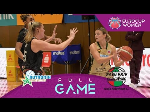 LIVE - Rutronik Stars Keltern v MB Zaglebie Sosnowiec | EuroCup Women 2025-26 | Play-Off Round 1