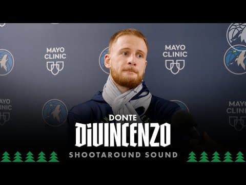 “Everybody Rallies Around Mike” | Donte DiVincenzo Shootaround Sound | 12.06.25