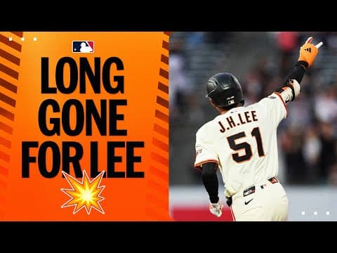 Jung Hoo Lee golfs a two-run homer OUTTA HERE! His 8th home run of the season! | 바람의 손자