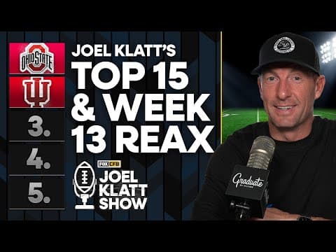 Ohio St & Michigan move toward ‘The Game’, Oregon’s big win, Lane Kiffin’s decision & Klatt’s Top 15