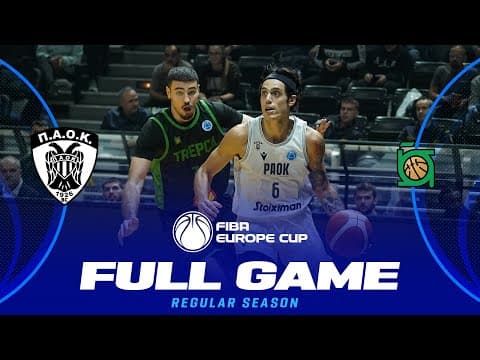 LIVE - PAOK BC v BC Trepca | FIBA Europe Cup 2025-26 | Regular Season