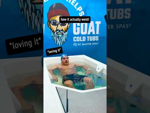 What it feels like to cold plunge after a swim