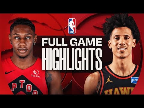 RAPTORS at HAWKS | FULL GAME HIGHLIGHTS | October 22, 2025
