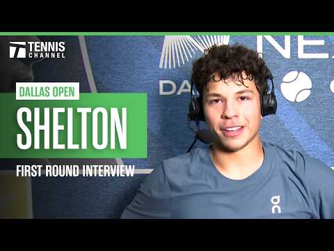 Ben Shelton Focusing on Slice Backhand & Variety in Playstyle | 2025 Dallas