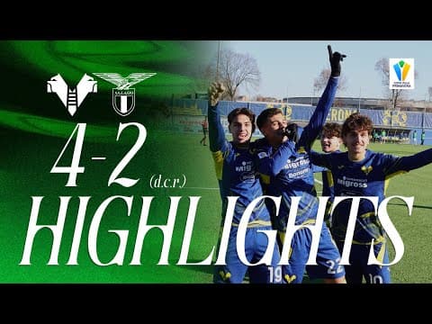 Highlights Coppa Italia Primavera 2025/26 | Hellas Verona-Lazio 4-2 (d.c.r.)