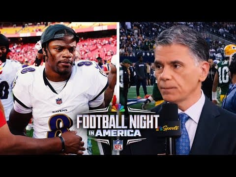 NFL Week 4 updates: Lamar exits with hamstring injury; Jags-49ers drama | FNIA | NFL on NBC