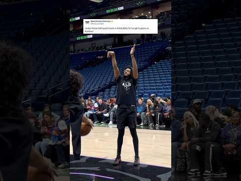 Jordan Poole AVAILABLE vs. Trail Blazers #pelicans #shorts #nba