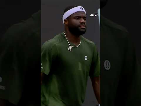 Awesome winner from Tiafoe! 😤