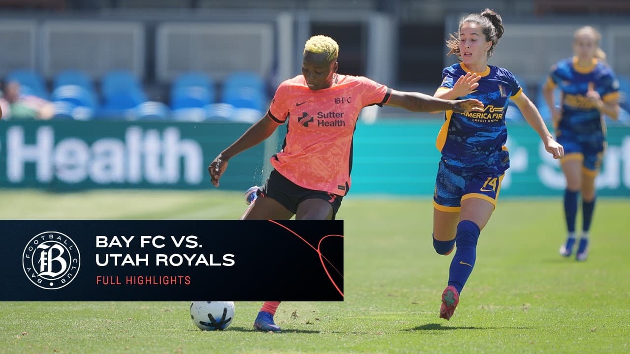 FULL HIGHLIGHTS | Bay FC vs Utah Royals