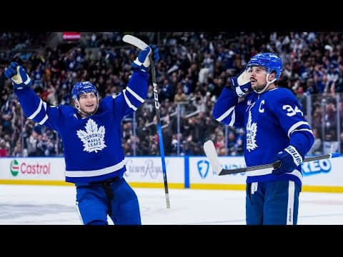 Leafs SHOCK Blackhawks with 2 GOALS in 8 SECONDS to win!