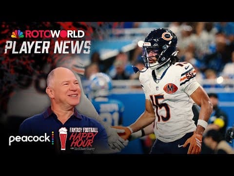 What is Bears WR Odunze’s ceiling amid Week 2 showing? | Fantasy Football Happy Hour | NFL on NBC