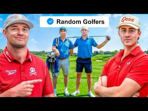 These Random Golfers Challenged Bryson and I…