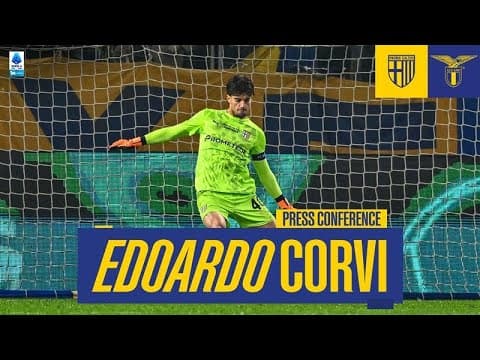 Press Conference | Edoardo Corvu | Parma-Udinese | Serie A Enilive 2025/26