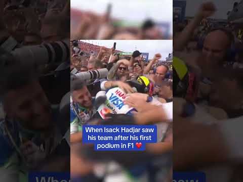 Now Isack Hadjar will be driving alongside Max Verstappen 📈