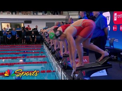 Kate Douglass CRUSHES 100m breaststroke, winning at Westmont by over a second | NBC Sports
