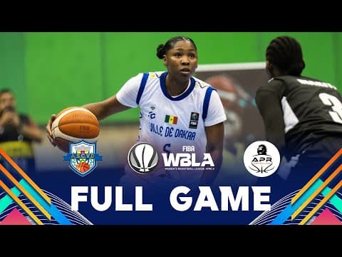 LIVE - ASC Ville de Dakar v APR WOMEN BBC | FIBA Women Basketball League Africa 2025 | Group Phase