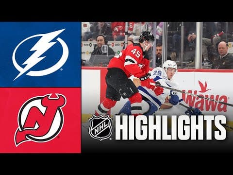 Lightning vs. Devils | NHL Highlights | December 11, 2025