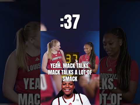 Get to know Louisville's Laura Ziegler and Tajianna Roberts in our Beat the Buzzer Challenge! #wbb