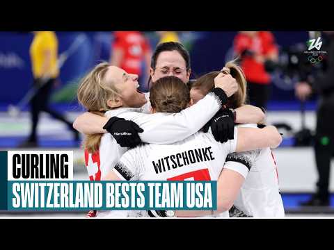 Team USA falls to Switzerland in women's curling semifinals