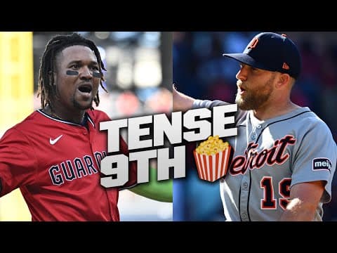 FULL BOTTOM 9th: Detroit Tigers take Game 1 of the AL Wild Card 🐯 (Nail biter in Cleveland!!)