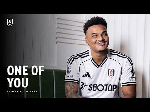 "I'm one of you" | Rodrigo Muniz signs new Fulham contract! 🇧🇷