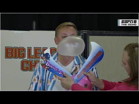 The National Bubble Gum Blowing Championship is … ELECTRIC?! | ESPN8: The Ocho