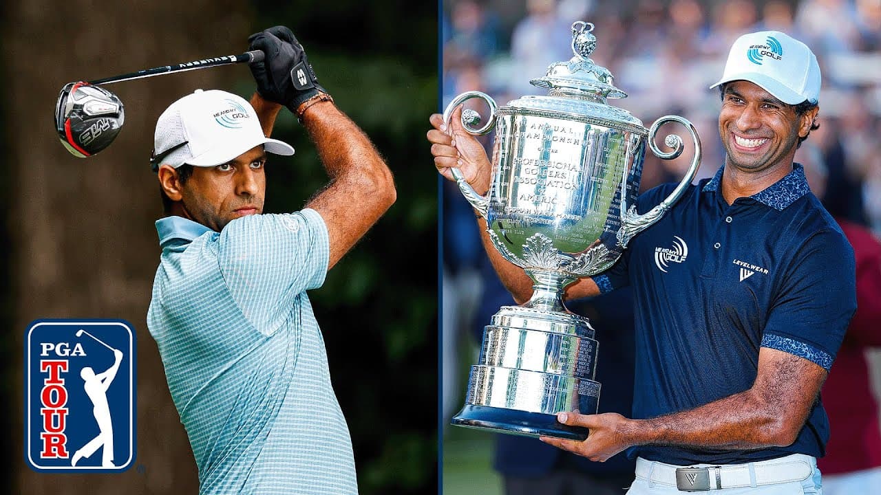 Aaron Rai's top shots on the PGA TOUR (so far)
