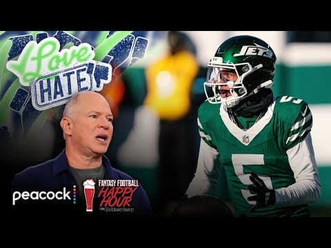 Low Week 1 totals hinder Garrett Wilson, Calvin Ridley | Fantasy Football Happy Hour | NFL on NBC