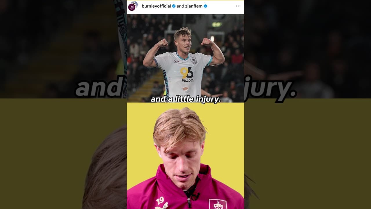Zian reflects on some milestones during his Clarets career so far 🙌