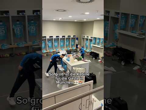 Die größte Kabine der Bundesliga 🫨 #Hoffenheim #FCBayern #FCBTSG