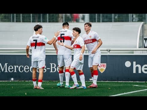 Highlights: VfB U19 - FC Augsburg (DFB-Pokal der Junioren)