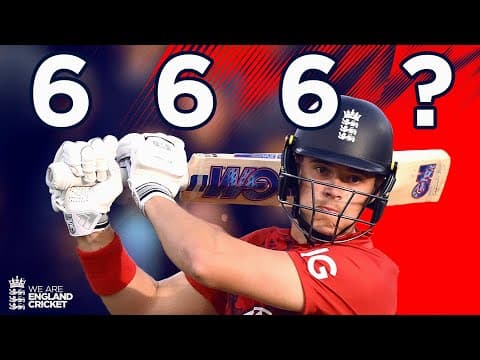 6️⃣6️⃣6️⃣ | Bethell Hits BIG Sixes in a Row | England vs West Indies