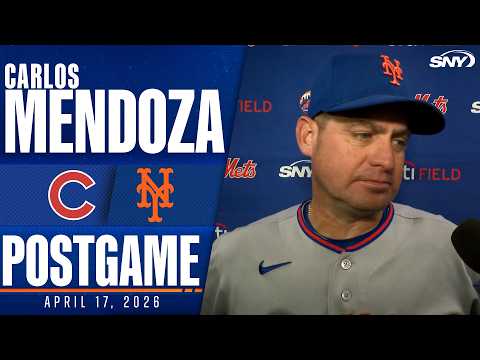 Carlos Mendoza on Mets’ 12-4 loss to Cubs