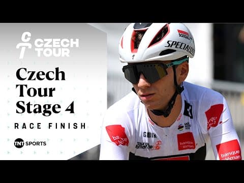 DRAMATIC ENDING! 🫨 | Men's 2025 Czech Tour Stage 4 Final KM's | TNT Sports Cycling