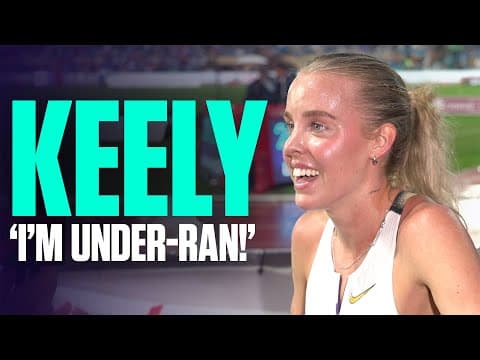 Keely Hodgkinson BRILLIANT In Lausanne, Fresh Legs Equal Fast Times | Interview