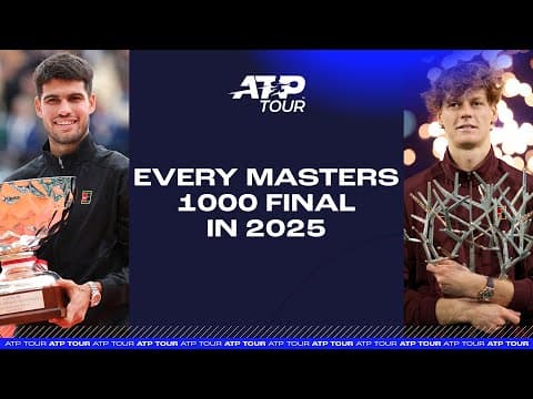 From Indian Wells To Paris: Every Masters 1000 Final In 2025 🏆