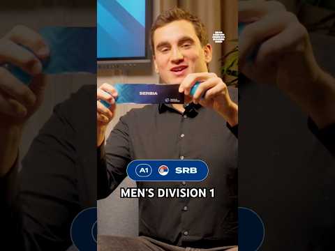 Draw is finished! ✅ Here are the groups for the Water Polo Division 1! #waterpolo