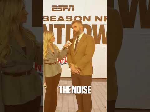 Jason Kelce knows Seattle’s gonna be LOUD tonight 🗣️