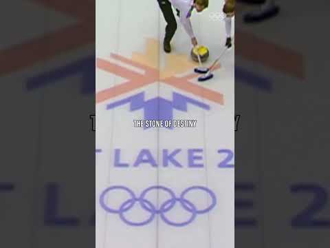 The shot that brought @TeamGB their first Winter Olympic gold in 18 years! 🥌 #MilanoCortina2026