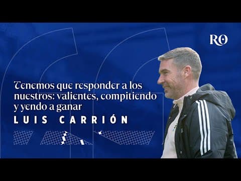 Rueda de Prensa Luis Carrión