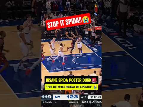 Spida put OG Anunoby on a POSTER😭