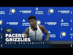 Kam Jones & Jarace Walker Talk Growth and Development After Game vs. Grizzlies