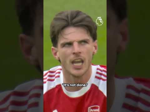 It was never done for Arsenal, but it is now…