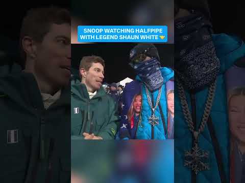 Shaun White 🤝 Snoop Dogg