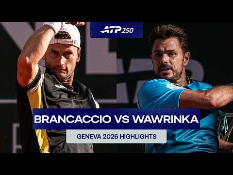 Raul Brancaccio vs Stan Wawrinka Highlights | Geneva 2026 Round 1