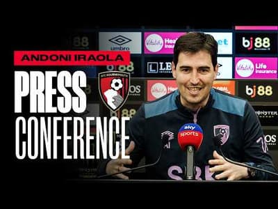 Andoni Iraola on Arsenal quality, extended break and injury latest | Premier League Press Conference