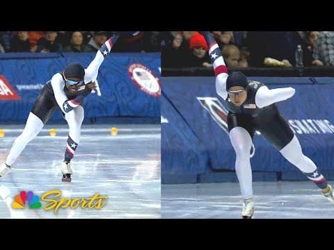 Erin Jackson, Brittany Bowe earn Olympic spots in 1000m at U.S Olympic Trials | NBC Sports