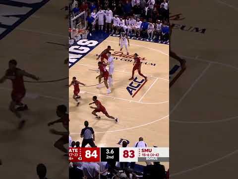 NC STATE DENIES BOOPIE MILLER AT THE BUZZER 😱 #ncstate #ncstatewolfpack  #accbasketball #basketball