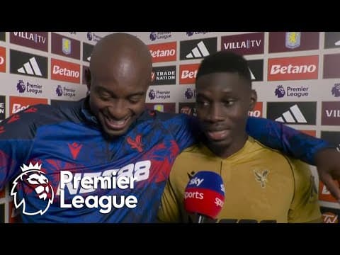 Jean-Philippe Mateta, Ismaila Sarr praise Marc Guehi after Palace win | Premier League | NBC Sports